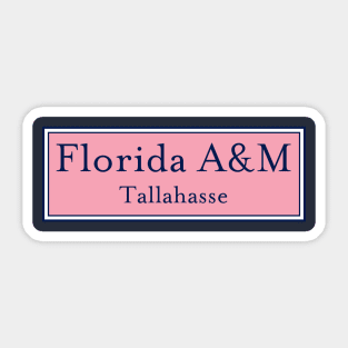 Florida A&M Sticker